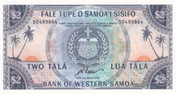 Western Samoa, 2 Tala, 2020, UNC, ... 