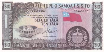 Western Samoa, 10 Tala, 2020, UNC, ... 