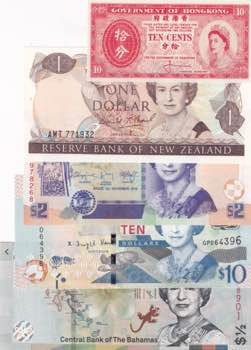 Mix Lot, UNC, (Total 5 banknotes)