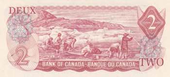 Canada, 2 Dollars, 1974, UNC, p86