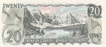 Canada, 20 Dollars, 1969, XF, p89b