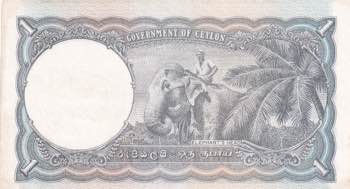 Ceylon, 1 Rupee, 1941, UNC, p34