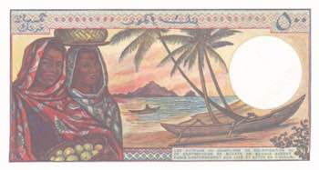 Comoros, 500 Francs, 1986/2004, ... 