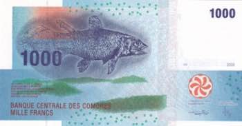 Comoros, 1.000 Francs, 2005, UNC, ... 