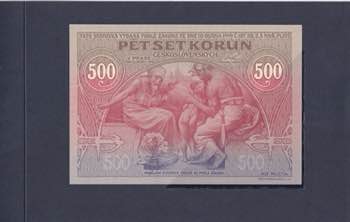 Czechoslovakia, 500 Korun, 1919, ... 