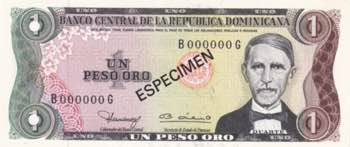 Dominican Republic, 1 Peso Oro, ... 