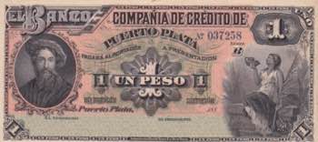 Dominican Republic, 1 Peso, 188x, ... 