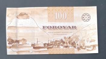 Faeroe Islands, 100 Kronur, 2011, ... 