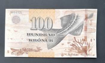 Faeroe Islands, 100 Kronur, 2011, ... 