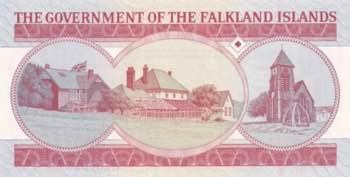 Falkland Islands, 5 Pounds, 2005, ... 