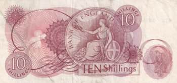 Great Britain, 10 Shillings, 1960, ... 