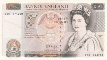 Great Britain, 50 Pounds, ... 