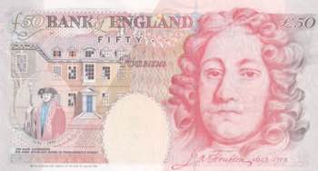 Great Britain, 50 Pounds, 1994, ... 