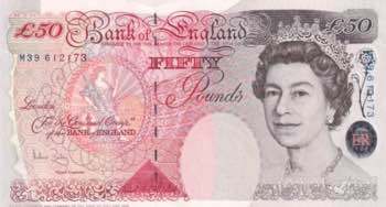 Great Britain, 50 Pounds, 2006, ... 