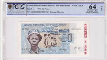 Guinea-Bissau, 50 Pesos, 1975, ... 