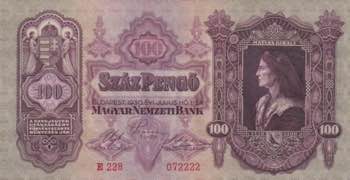 Hungary, 100 Pengö, 1930, AUNC, ... 