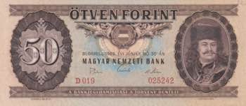 Hungary, 50 Forint, 1969, UNC, ... 