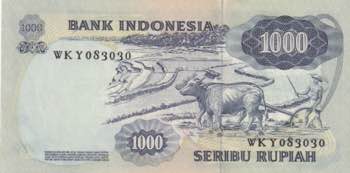 Indonesia, 1.000 Rupiah, 1975, ... 