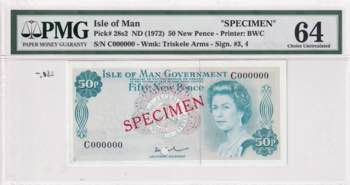 Isle of Man, 50 New Pence, 1972, ... 