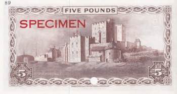 Isle of Man, 5 Pounds, 1972, UNC, ... 