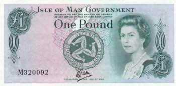 Isle of Man, 1 Pound, 1938, UNC, ... 