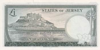 Jersey, 1 Pound, 1963, UNC, p8b