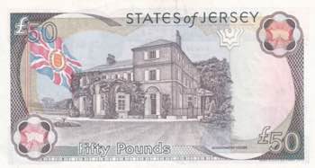 Jersey, 50 Pounds, 1993, UNC, p24a