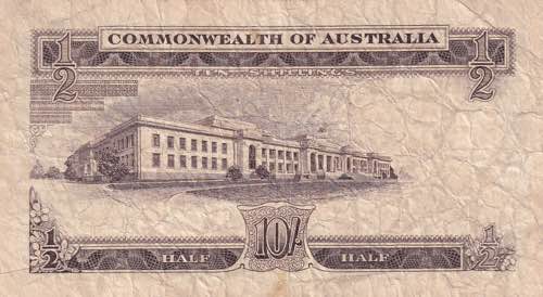 Australia, 1/2 Shillings, 1954, ... 