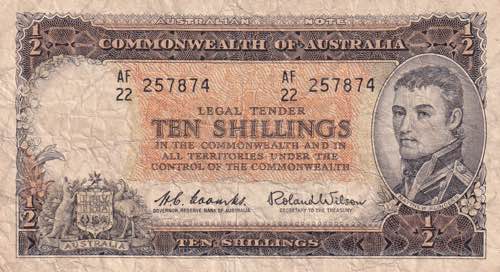 Australia, 1/2 Shillings, 1954, ... 