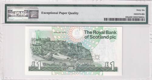 Scotland, 1 Pound, 1992, UNC, p356a