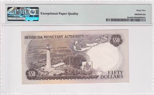 Bermuda, 50 Dollars, 1974, UNC, ... 