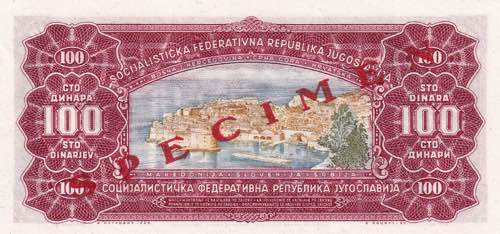 Yugoslavia, 100 Dinara, 1963, UNC, ... 