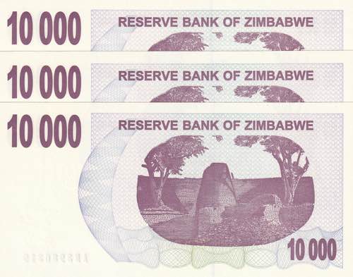 Zimbabwe, 10.000 Dollars, 2006, ... 