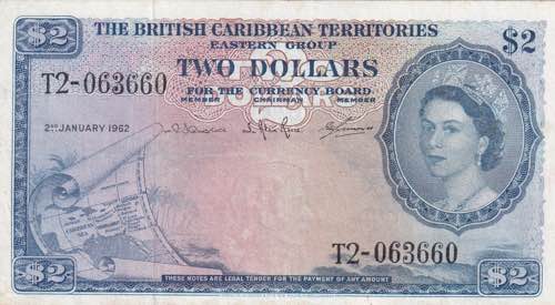 British Caribbean Territories, 2 ... 