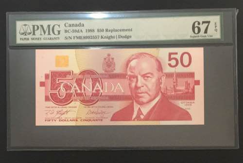 Canada, 50 Dollars, 1988, UNC, ... 