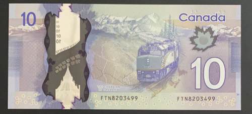 Canada, 10 Dollars, 2013, UNC, ... 