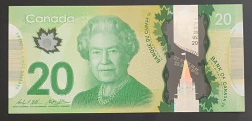 Canada, 20 Dollars, 2012, UNC, p108
