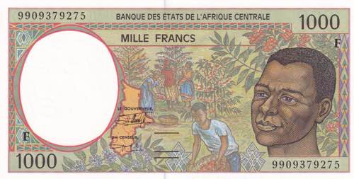 Central African States, 1.000 ... 
