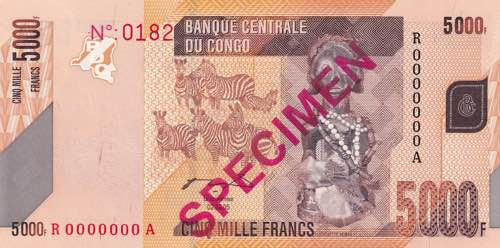 Congo Democratic Republic, 5.000 ... 