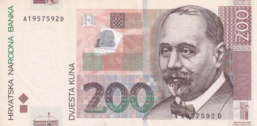 Croatia, 200 Kuna, 2002, AUNC, p42a