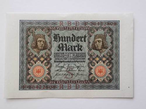 Germany, 100 Mark, 1920, UNC, p69b