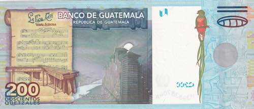 Guatemala, 200 Quetzales, 2009, ... 
