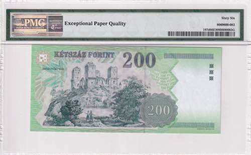 Hungary, 200 Forint, 2004, UNC, ... 