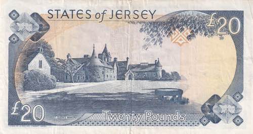 Jersey, 20 Pounds, 2000, VF(+), ... 
