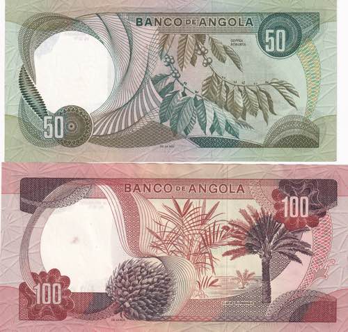 Angola, 50-100 Escudos, 1972, ... 