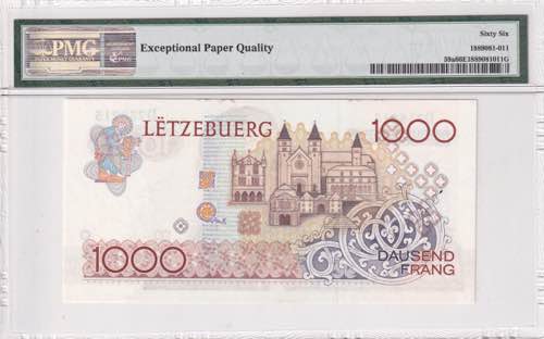 Luxembourg, 1.000 Francs, 1985, ... 