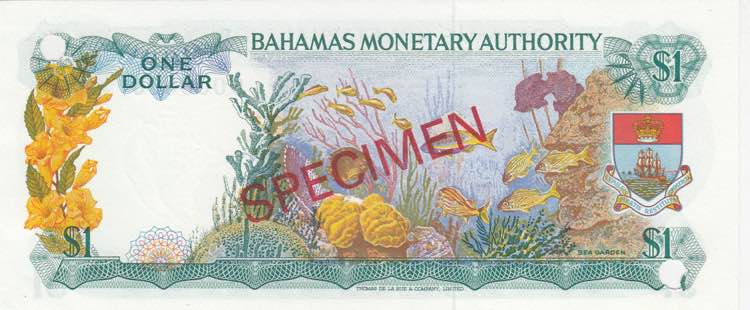 Bahamas, 1 Dollar, 1968, UNC, ... 