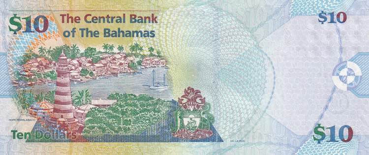 Bahamas, 10 Dollars, 2005, UNC, ... 