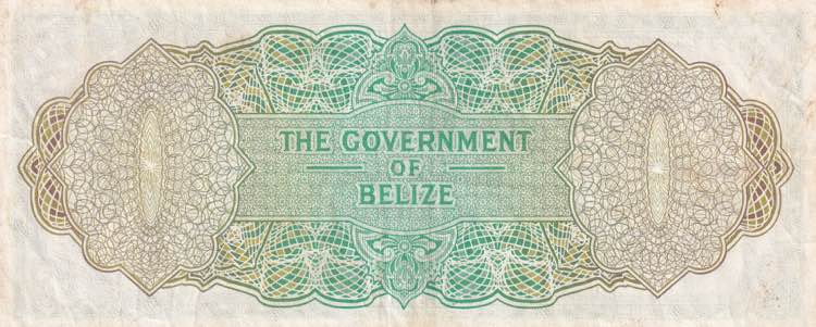 Belize, 1 Dollar, 1975, VF, p33b
