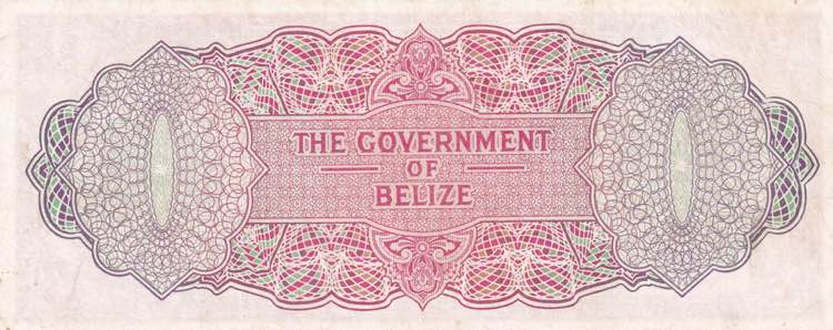 Belize, 5 Dollars, 1976, XF, p35b